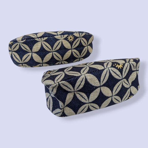 Pair of Blue & White Zipper Cases - Picture 5 of 7